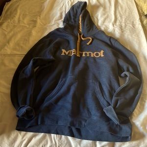 Marmot Blue Hoodie